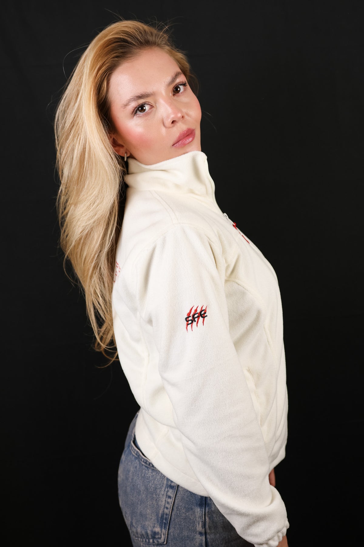 Chaqueta Polar Santa Fe – Escudo Clásico
