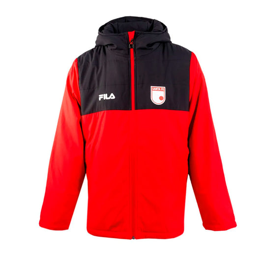 CHAQUETA DE FRIO ROJO/NEGRO FILA 2026