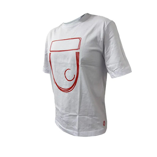 CAMISETA SPORT BLANCA ESCUDO