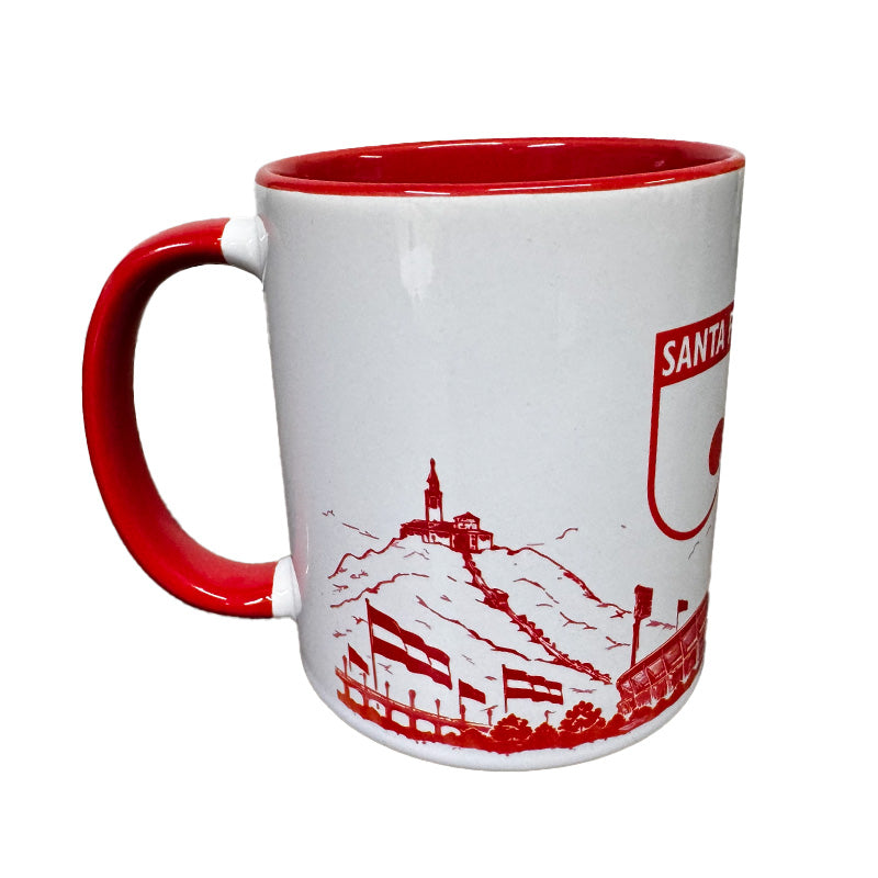 MUGS INTERIOR ROJO  BOGOTÁ ES ROJA