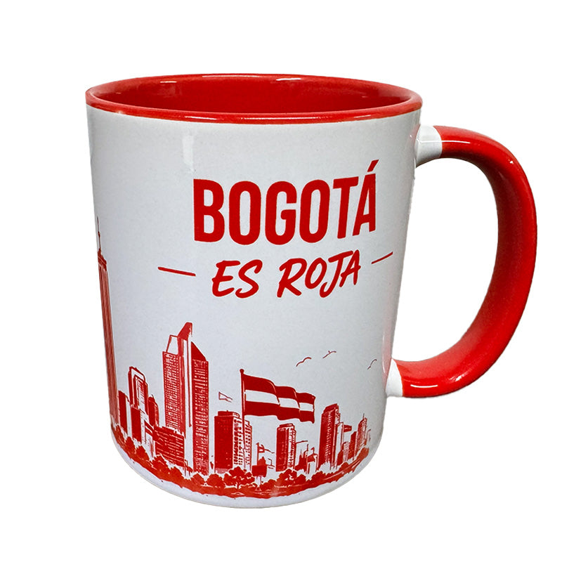 MUGS INTERIOR ROJO  BOGOTÁ ES ROJA