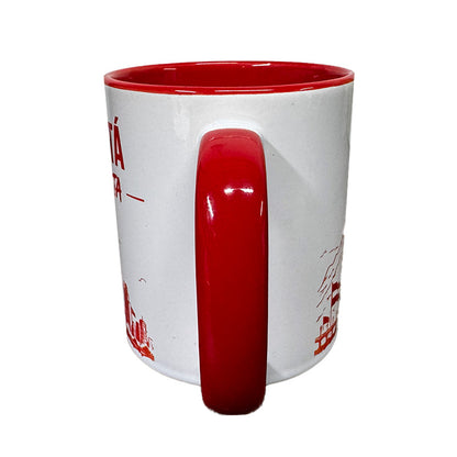 MUGS INTERIOR ROJO  BOGOTÁ ES ROJA