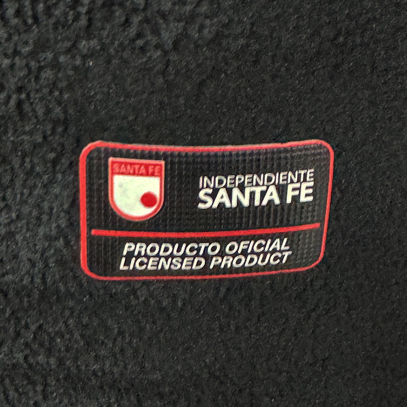 CHAQUETA JUNIOR POLAR  MEDIA CREMALLERA NEGRA