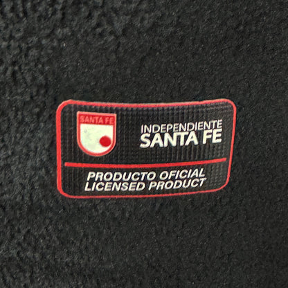 CHAQUETA JUNIOR POLAR  MEDIA CREMALLERA NEGRA