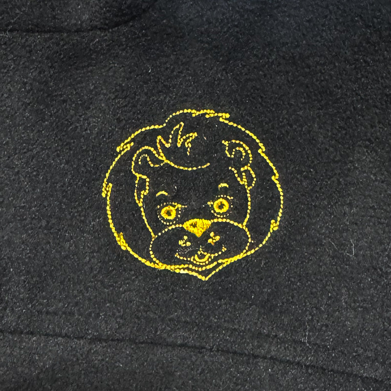 CHAQUETA JUNIOR POLAR NEGRA