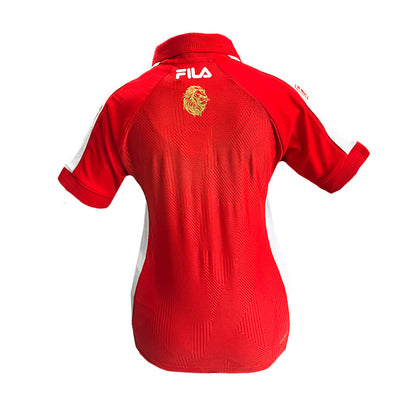 CAMISETA HOME DAMA ROJA FILA 2026
