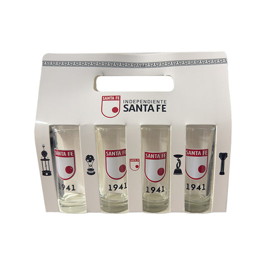 JUEGO DE COPAS *4 SANTA FE