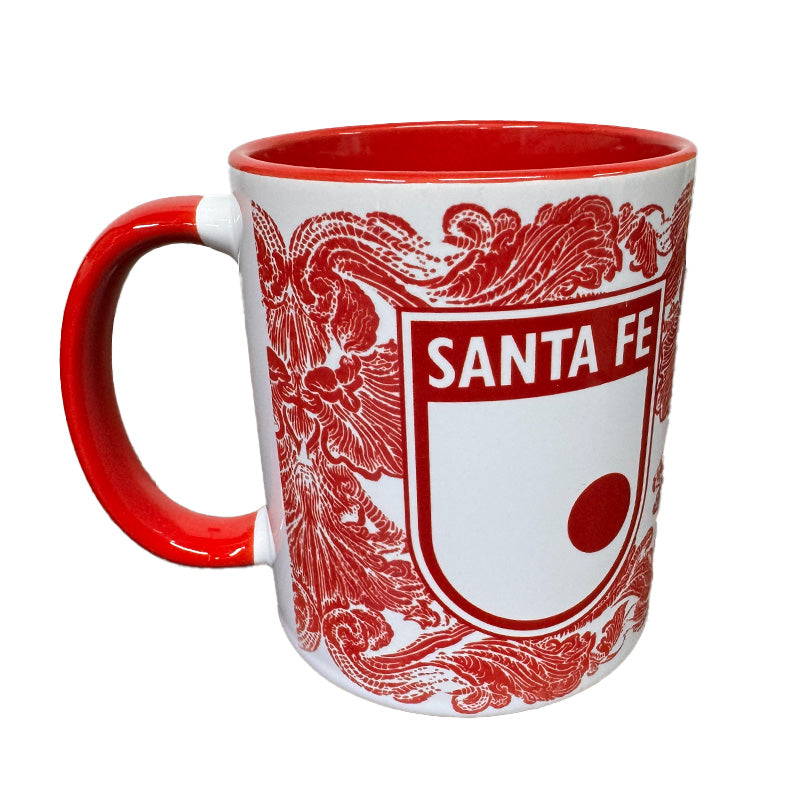 MUGS INTERIOR ROJO ESCUDOS