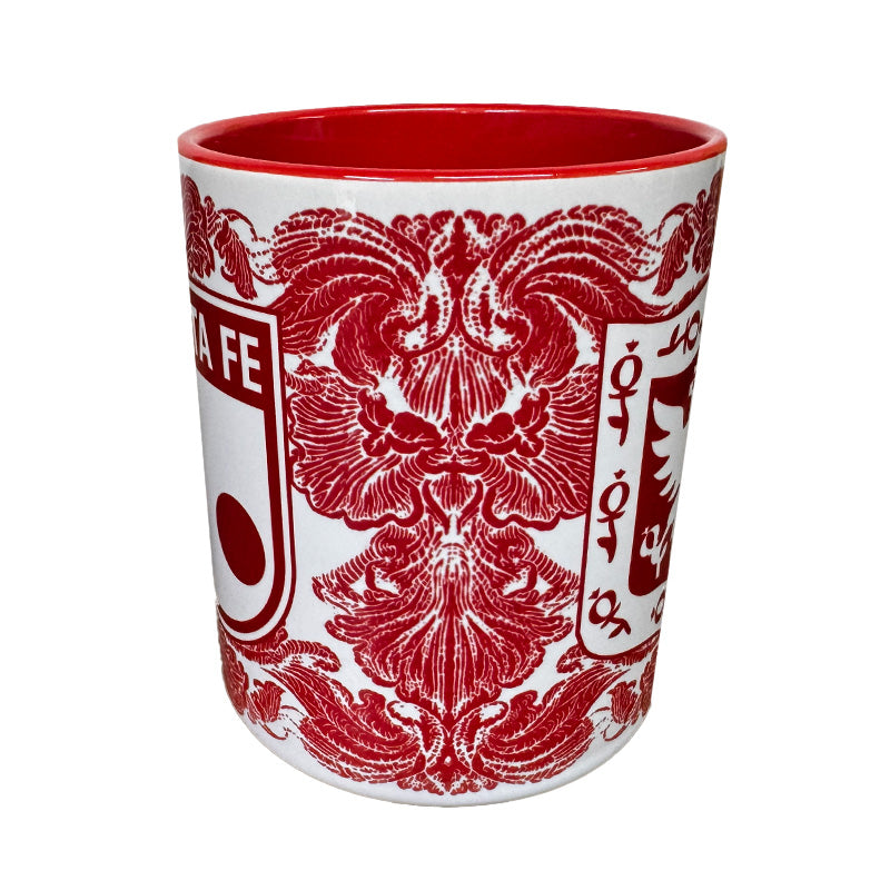 MUGS INTERIOR ROJO ESCUDOS