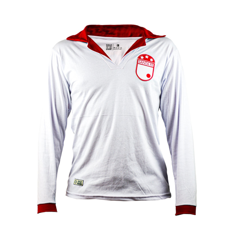 CAMISETA BLANCA  RETRO MANGA LARGA 1966