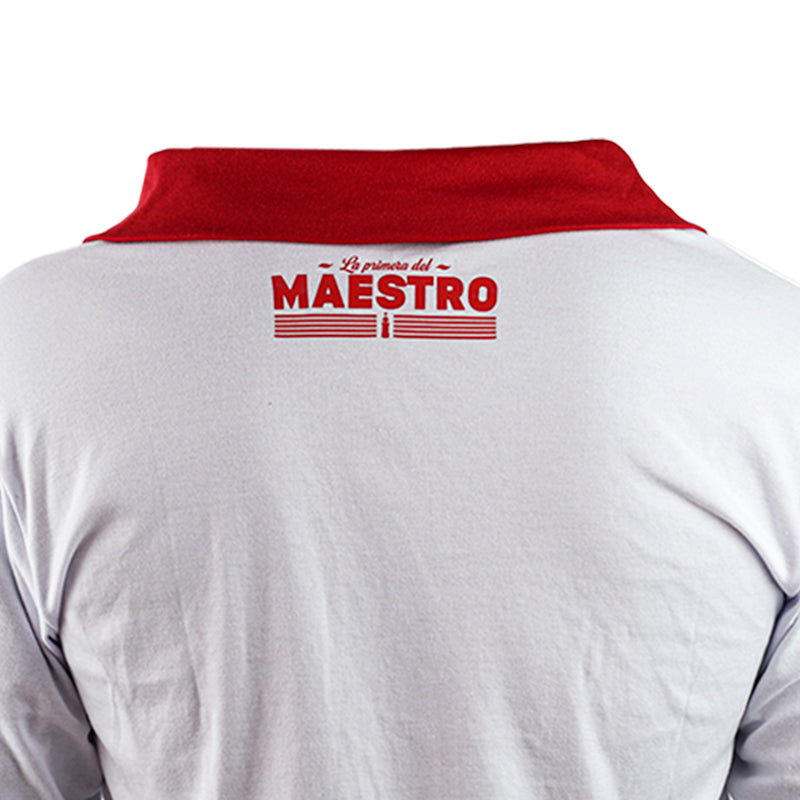 CAMISETA BLANCA  RETRO MANGA LARGA 1966