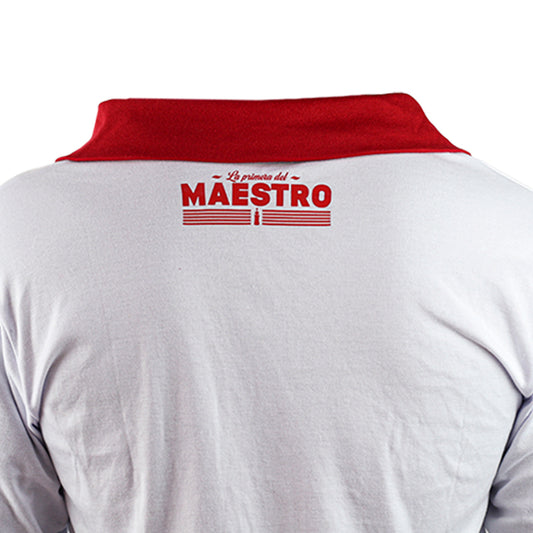 CAMISETA BLANCA  RETRO MANGA LARGA 1966