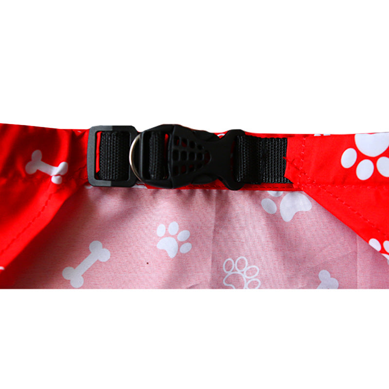 PAÑOLETA ROJA SUBLIMADA MASCOTA MEDIANA