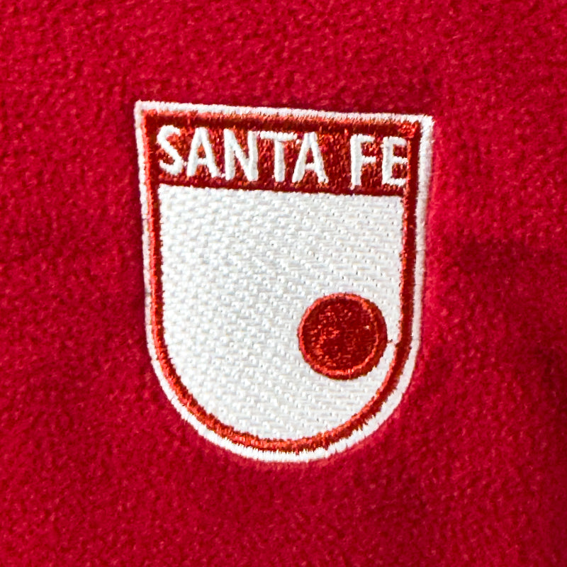CHAQUETA ROJA MEDIA CREMALLERA