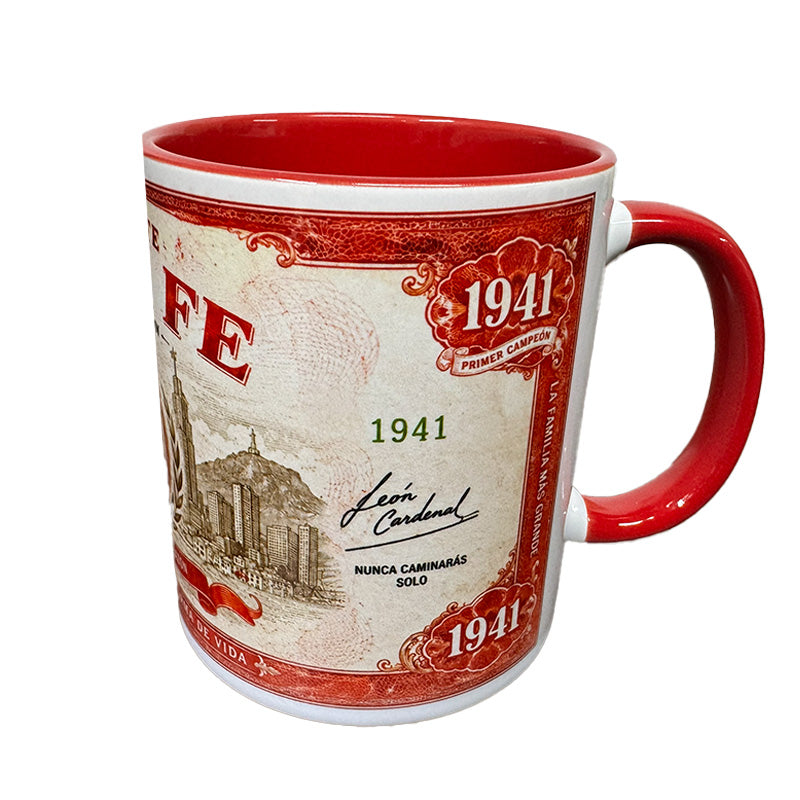 MUGS INTERIOR ROJO CLASICO