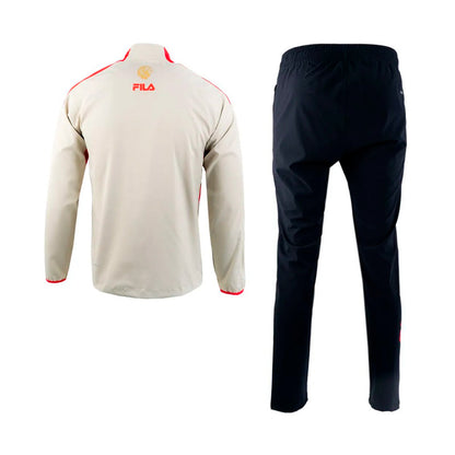 SUDADERA PRESENTACION FILA ARENA/NEGRA 2026