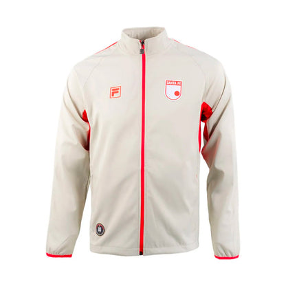 SUDADERA PRESENTACION FILA ARENA/NEGRA 2026