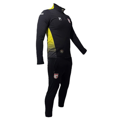 SUDADERA ENTRENO FILA NEGRA-AMARILLA 2026