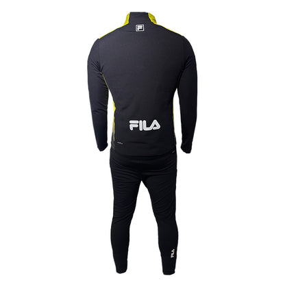 SUDADERA ENTRENO FILA NEGRA-AMARILLA 2026