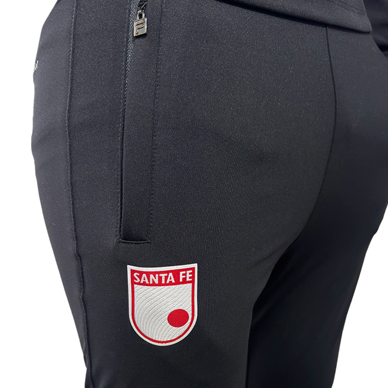 SUDADERA ENTRENO FILA NEGRA-AMARILLA 2026