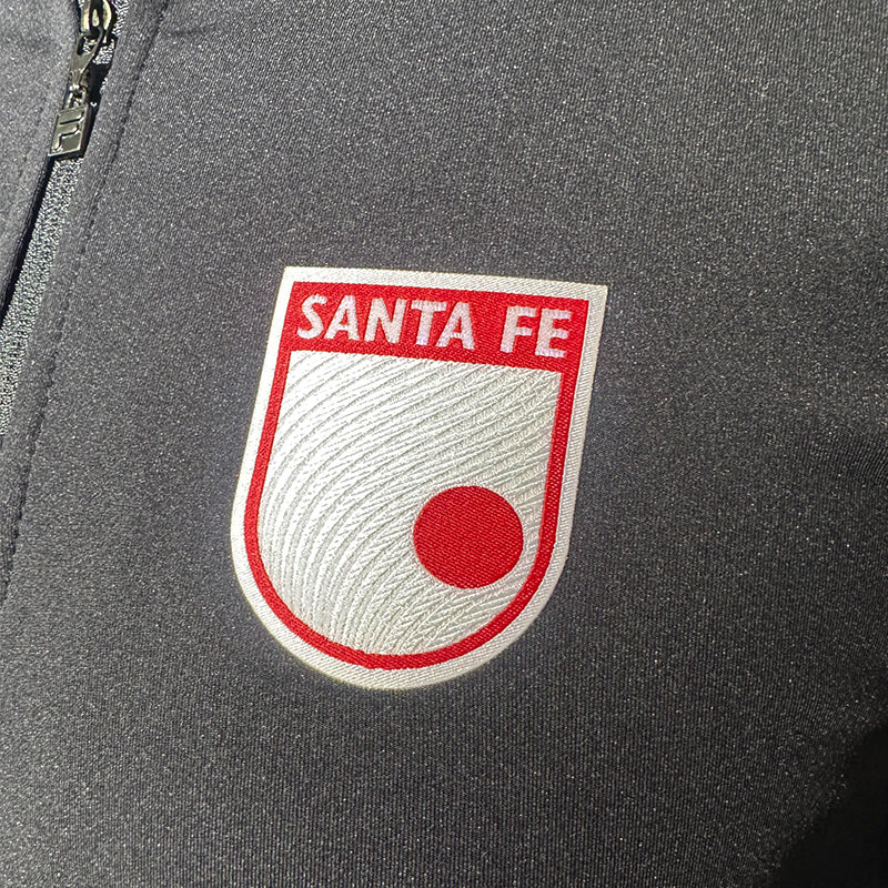 SUDADERA ENTRENO FILA NEGRA-AMARILLA 2026