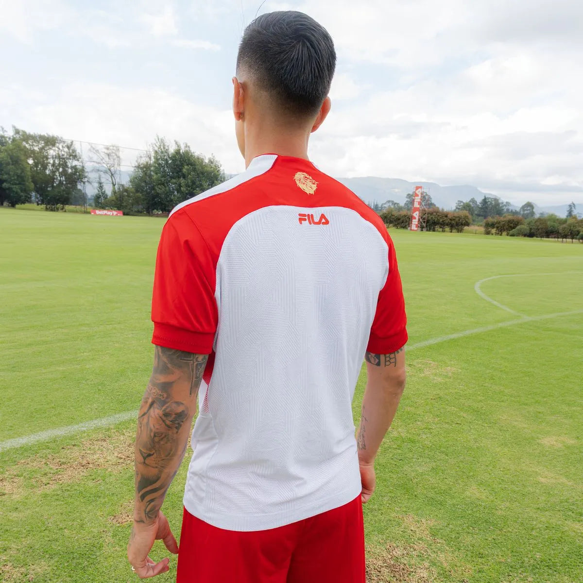 CAMISETA AWAY HOMBRE  BLANCA FILA 2026