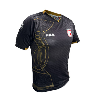 CAMISETA CONMEMORATIVA SURUGA BANK NEGRA FILA 2026