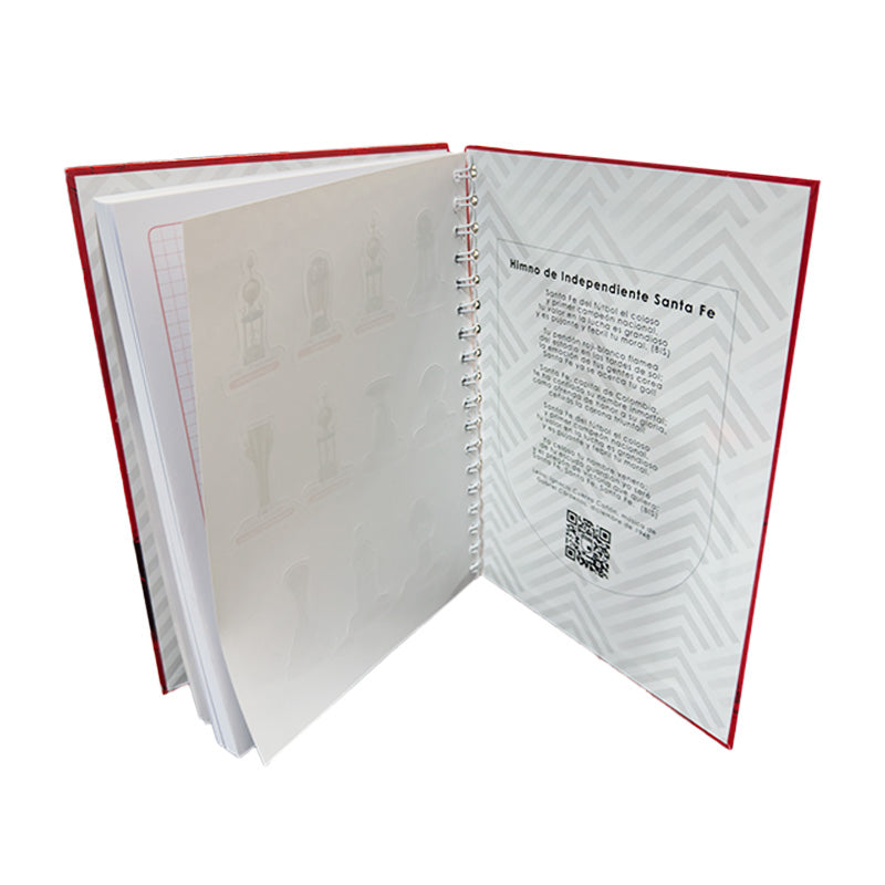 CUADERNO SANTA FE PASTA DURA