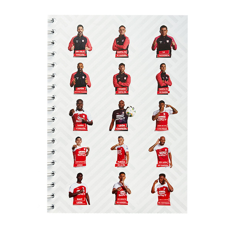 CUADERNO SANTA FE PASTA DURA