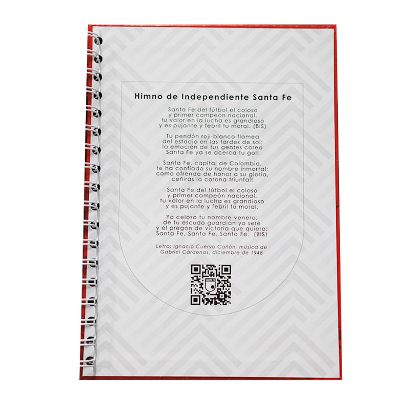 CUADERNO SANTA FE PASTA DURA