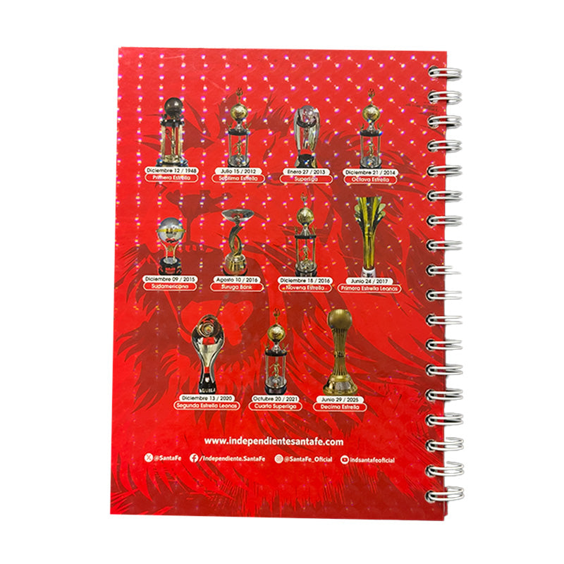 CUADERNO SANTA FE PASTA DURA
