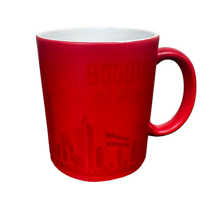 MUGS MAGICO BLANCO BOGOTA ES ROJA