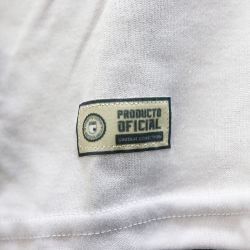 CAMISETA BLANCA  RETRO NIÑO MANGA LARGA 1966
