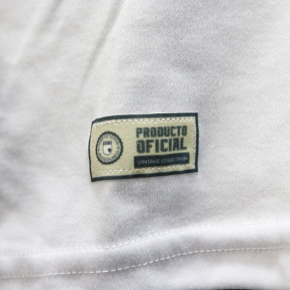 CAMISETA BLANCA  RETRO NIÑO MANGA LARGA 1966