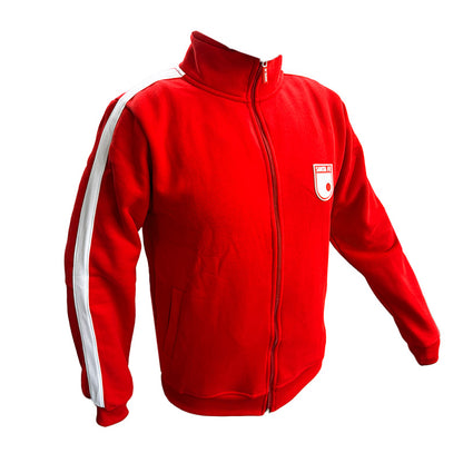 CHAQUETA DEPORTIVA INFANTIL ROJA