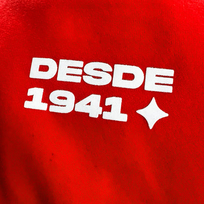CHAQUETA DEPORTIVA INFANTIL ROJA