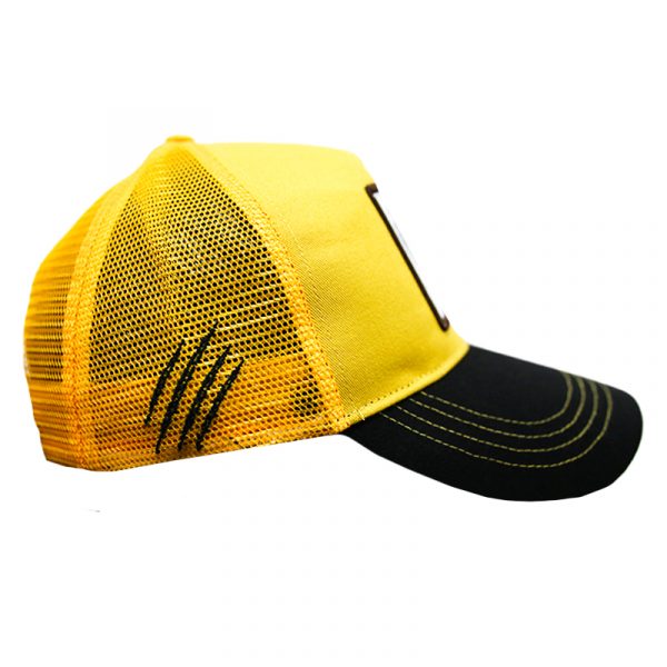 GORRA NEGRA AMARILLA  MALLA INDEPENDIENTE SANTA FE LEÓN - Imagen 8