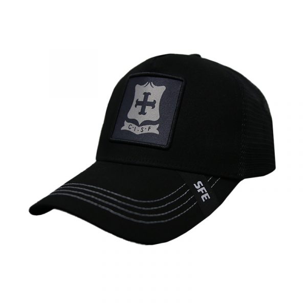 GORRA NEGRA MALLA INDEPENDIENTE SANTA FE ESCUDO ANTIGUO - Imagen 6