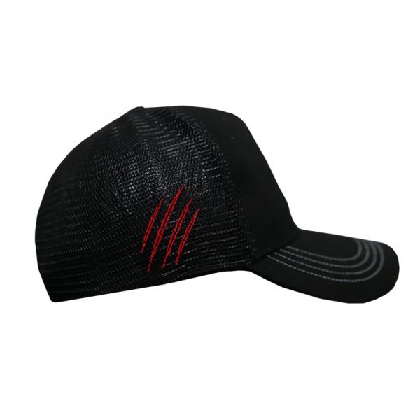 GORRA NEGRA MALLA INDEPENDIENTE SANTA FE ESCUDO ANTIGUO - Imagen 3