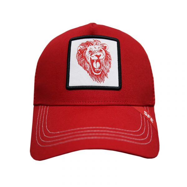 GORRA ROJA MALLA INDEPENDIENTE SANTA FE LEÓN