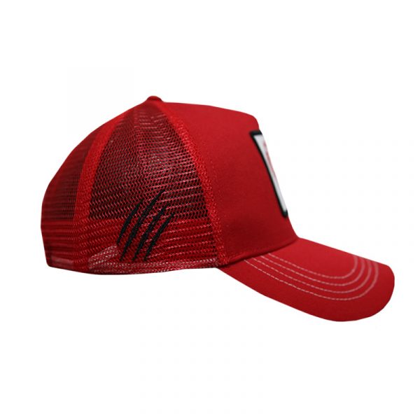 GORRA ROJA MALLA INDEPENDIENTE SANTA FE LEÓN - Imagen 4