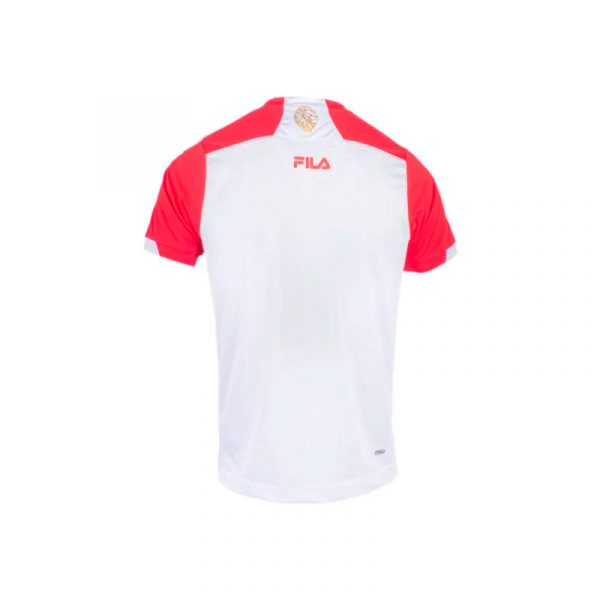 CAMISETA HOMBRE BLANCA FILA 2025 - Imagen 4