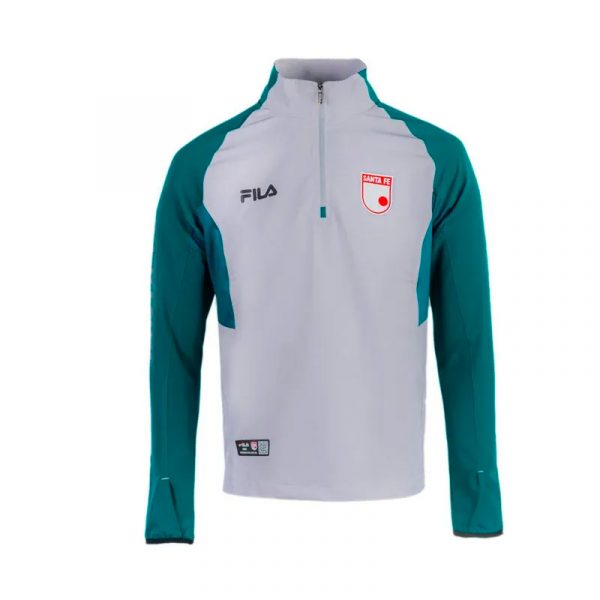 SUDADERA  ENTRENO HOMBRE VERDE-GRIS FILA 2025 - Imagen 4