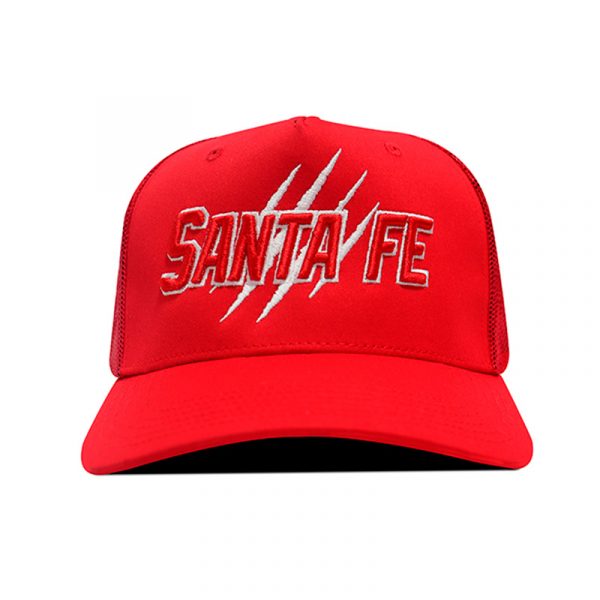 GORRA SANTA FE ROJA MALLA 2015