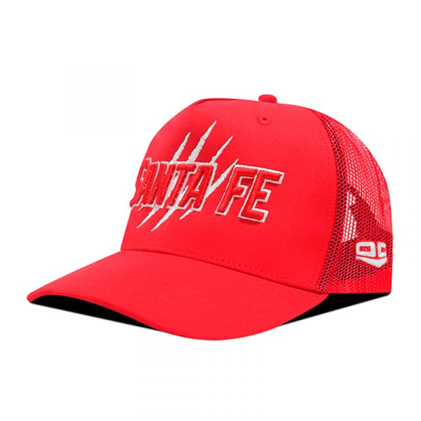 GORRA SANTA FE ROJA MALLA 2015 - Imagen 4