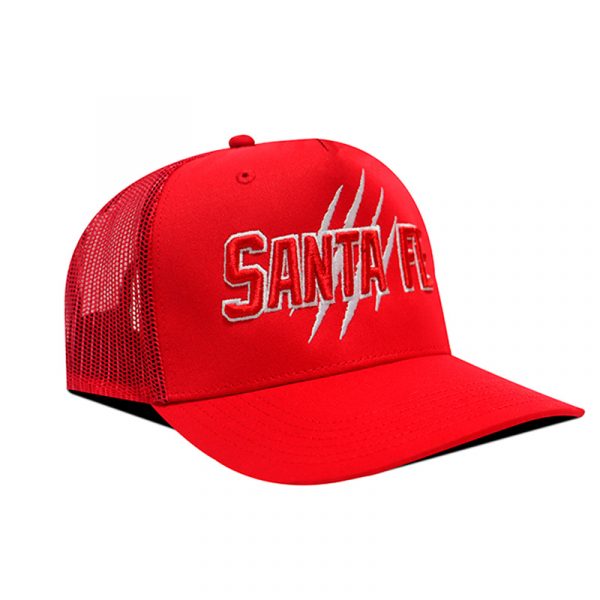 GORRA SANTA FE ROJA MALLA 2015 - Imagen 3