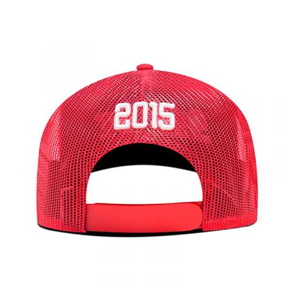 GORRA SANTA FE ROJA MALLA 2015 - Imagen 2