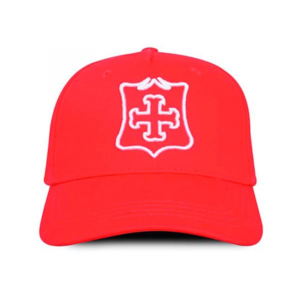 GORRA SANTA FE ROJA ESCUDO ANTIGUO PRIMER CAMPEÓN