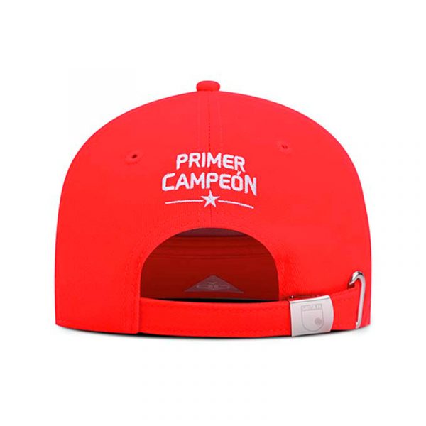 GORRA SANTA FE ROJA ESCUDO ANTIGUO PRIMER CAMPEÓN - Imagen 2